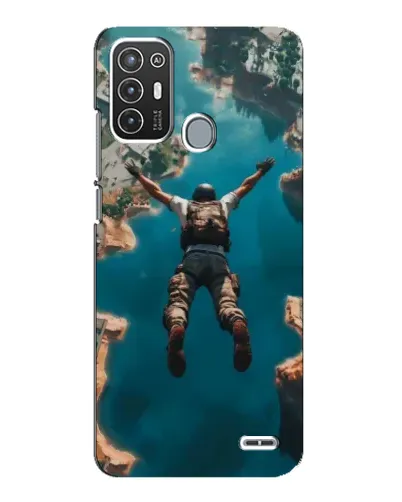Чехол для ZTE Blade A72 с картинкой «PUBG — свободное падение» Чехол для ZTE Blade A72 с картинкой «PUBG — свободное падение»