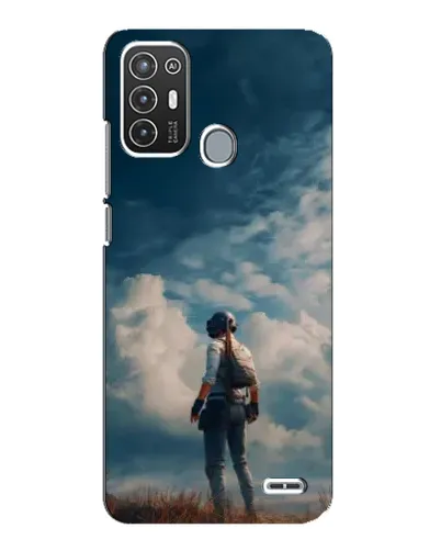 Чехол для ZTE Blade A72 с картинкой «Герой PUBG на скале» Чехол для ZTE Blade A72 с картинкой «Герой PUBG на скале»