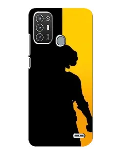 Чехол для ZTE Blade A72 с картинкой «Тень воина PUBG»