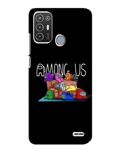Чехол для ZTE Blade A72 с картинкой «Логотип Among Us» Чехол для ZTE Blade A72 с картинкой «Логотип Among Us»