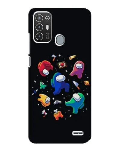 Чехол для ZTE Blade A72 с картинкой «Among Us космос» Чехол для ZTE Blade A72 с картинкой «Among Us космос»