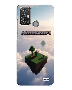 Чехол для ZTE Blade A72 с картинкой «Небесный остров»