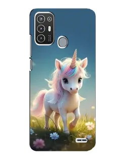 Чехол для ZTE Blade A72 с картинкой «Единорог на поляне» Чехол для ZTE Blade A72 с картинкой «Единорог на поляне»