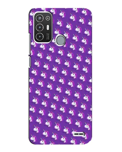 Чехол для ZTE Blade A72 с картинкой «Единороги на фиолетовом» Чехол для ZTE Blade A72 с картинкой «Единороги на фиолетовом»