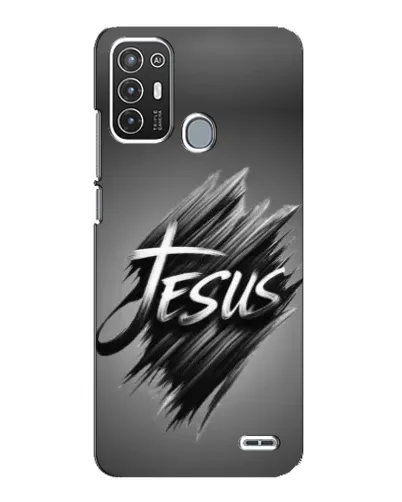Чехол для ZTE Blade A72 с картинкой «Надпись Jesus Graffiti»