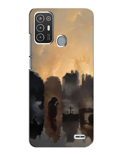 Чехол для ZTE Blade A72 с картинкой «Дорога к вере»