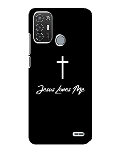 Чехол для ZTE Blade A72 с картинкой «Иисус любит тебя»
