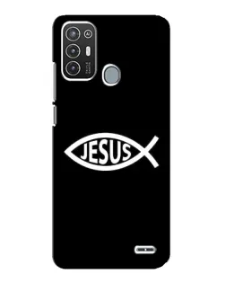 Чехол для ZTE Blade A72 с картинкой «Классический Jesus»