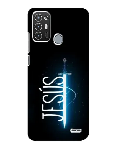 Чехол для ZTE Blade A72 с картинкой «Меч Духа Jesus»