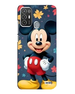 Чехол для ZTE Blade A72 с картинкой «Осенний Mickey Mouse»