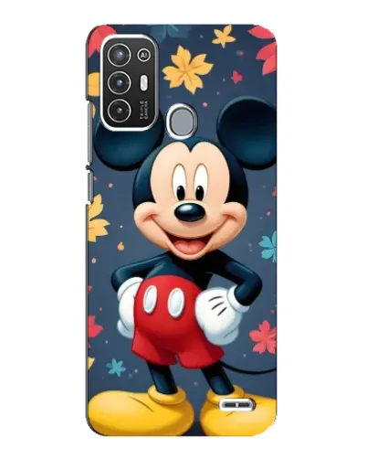Чехол для ZTE Blade A72 с картинкой «Осенний Mickey Mouse»