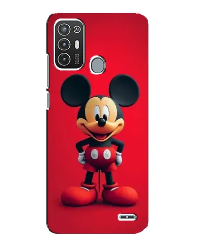 Чехол для ZTE Blade A72 с картинкой «Mickey в полный рост»