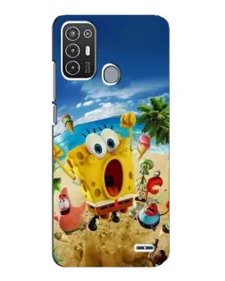 Чехол для ZTE Blade A72 с картинкой «Развлечения на пляже»