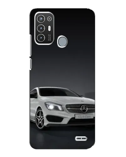 Чехол для ZTE Blade A72 с картинкой «Mercedes AMG GT Silver»