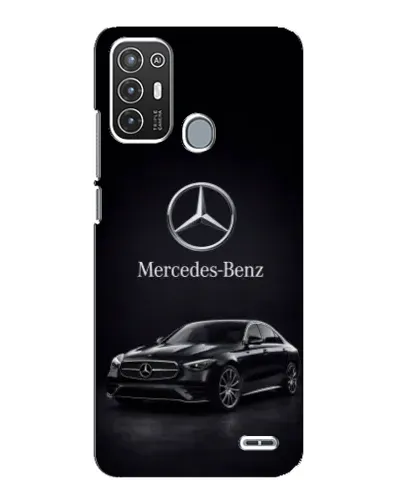 Чехол для ZTE Blade A72 с картинкой «Mercedes — решетка радиатора»