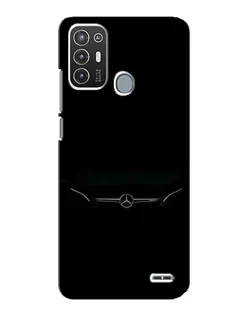 Чехол для ZTE Blade A72 с картинкой «Mercedes Stealth Look»