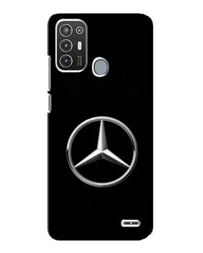 Чехол для ZTE Blade A72 с картинкой «Mercedes классический лого»