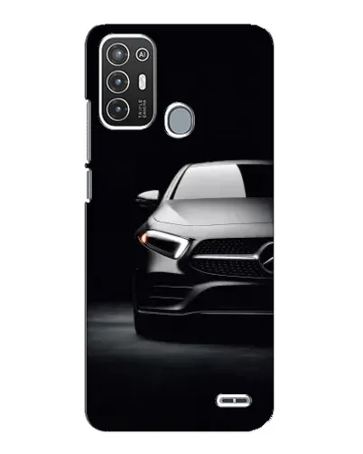 Чехол для ZTE Blade A72 с картинкой «Свет фар Mercedes»
