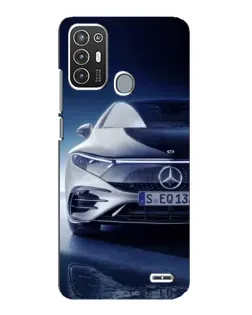 Чехол для ZTE Blade A72 с картинкой «Mercedes EQ — будущее»