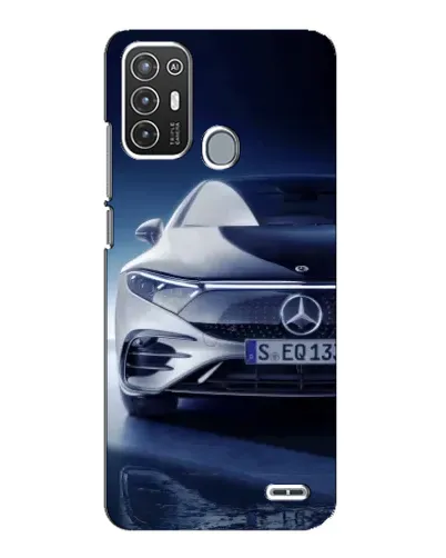 Чехол для ZTE Blade A72 с картинкой «Mercedes EQ — будущее»