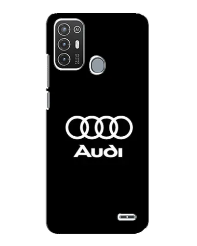 Чехол для ZTE Blade A72 с картинкой «Классическое лого Audi»