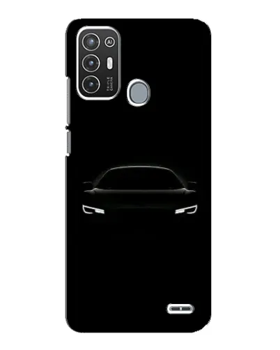 Чехол для ZTE Blade A72 с картинкой «Взгляд Audi в темноте»