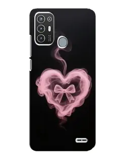 Чехол для ZTE Blade A72 с картинкой «Дымчатое сердце» Чехол для ZTE Blade A72 с картинкой «Дымчатое сердце»