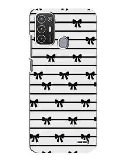 Чехол для ZTE Blade A72 с картинкой «Полосатый ритм»