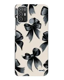 Чехол для ZTE Blade A72 с картинкой «Банты Coquette»