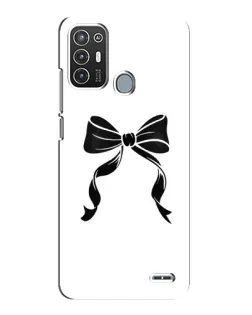 Чехол для ZTE Blade A72 с картинкой «Классический бант»