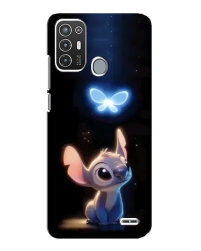 Чехол для ZTE Blade A72 с картинкой «Сияющий Стич»