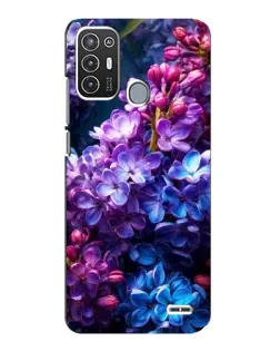 Чехол для ZTE Blade A72 с картинкой «Сиреневый цвет»