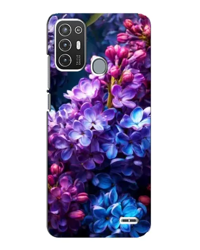 Чехол для ZTE Blade A72 с картинкой «Сиреневый цвет»