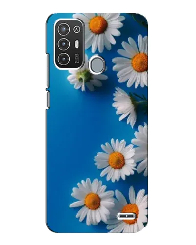 Чехол для ZTE Blade A72 с картинкой «Белоснежные маргаритки»