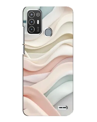 Чехол для ZTE Blade A72 с картинкой «Пастельные нежные волны» Чехол для ZTE Blade A72 с картинкой «Пастельные нежные волны»