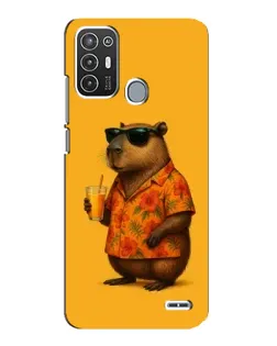Чехол для ZTE Blade A72 с картинкой «Капибара на отдыхе» Чехол для ZTE Blade A72 с картинкой «Капибара на отдыхе»