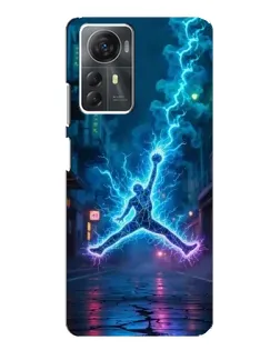 Чехол для ZTE Blade A72s с картинкой «Jordan Gold Jumpman»