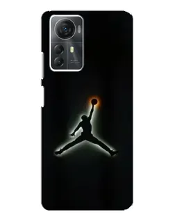Чехол для ZTE Blade A72s с картинкой «Jordan Gradient Logo»
