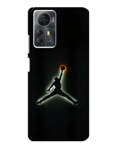 Чехол для ZTE Blade A72s с картинкой «Jordan Gradient Logo»
