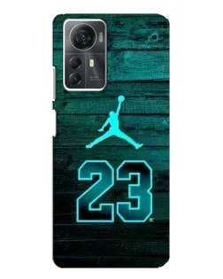 Чехол для ZTE Blade A72s с картинкой «Jordan Cyan 23»