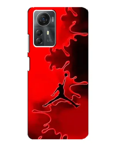 Чехол для ZTE Blade A72s с картинкой «Jordan Red Smoke»
