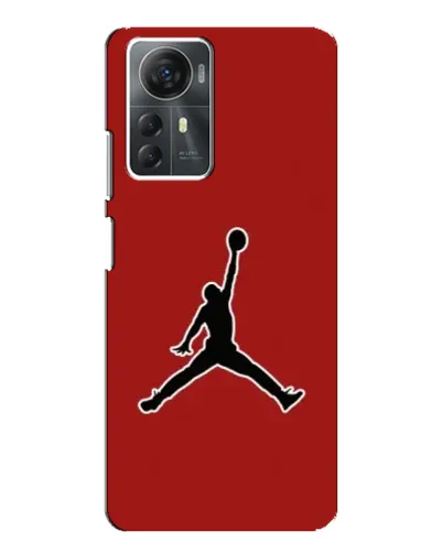 Чехол для ZTE Blade A72s с картинкой «Jordan Red Back»