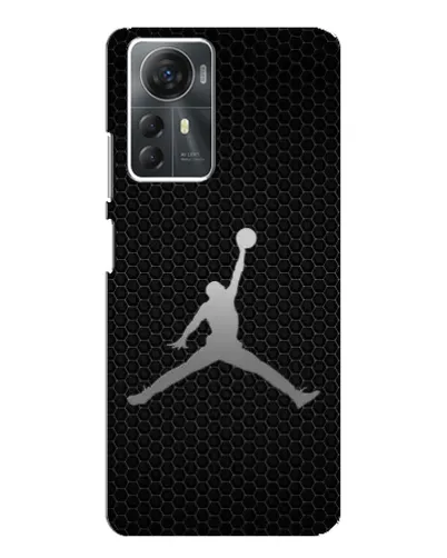 Чехол для ZTE Blade A72s с картинкой «Jordan Dark Carbon»