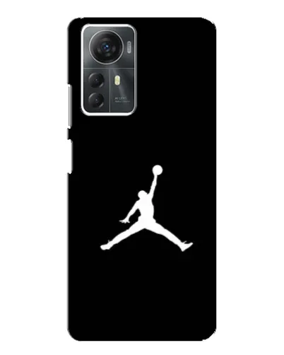 Чехол для ZTE Blade A72s с картинкой «Jordan Silhouette»