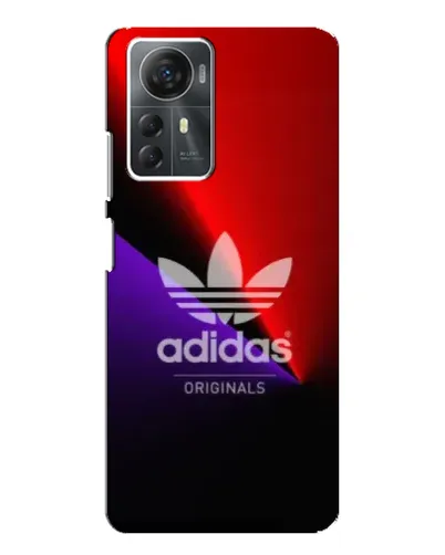 Чехол для ZTE Blade A72s с картинкой «Adidas Red Neon»