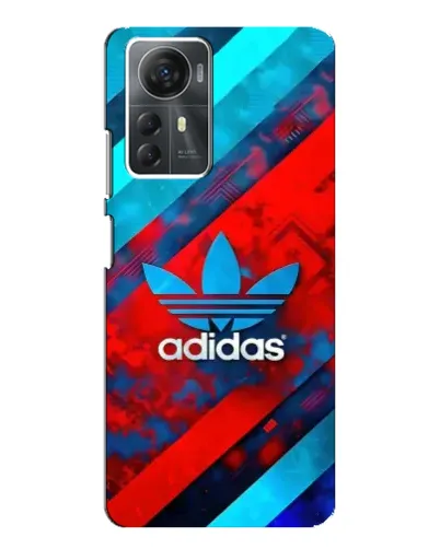 Чехол для ZTE Blade A72s с картинкой «Абстракция Adidas»