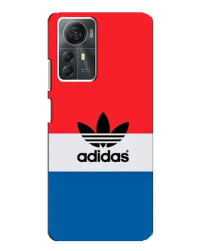Чехол для ZTE Blade A72s с картинкой «Ретро блоки Adidas»