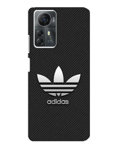 Чехол для ZTE Blade A72s с картинкой «Adidas Карбоновая текстура»