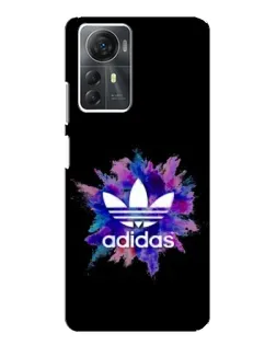 Чехол для ZTE Blade A72s с картинкой «Взрыв красок Adidas»