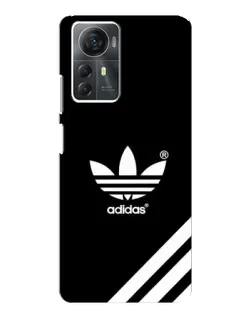 Чехол для ZTE Blade A72s с картинкой «Adidas с диагональными полосами»